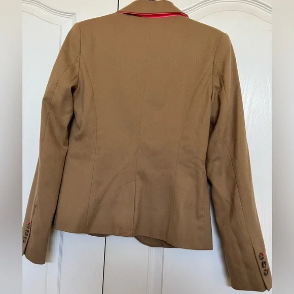 Merona Women's Classic Brown Blazer - Picture 2 of 7